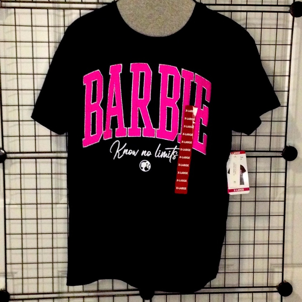 NEW# Barbie Know no limits T-shirt. NWT